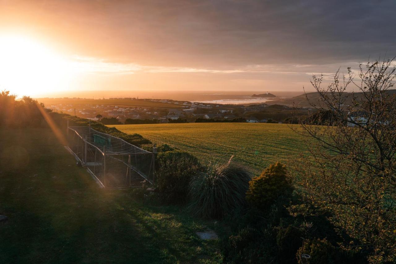 Spacious Sea-View Apt. Overlooking St Ives Bay Gwithian Экстерьер фото