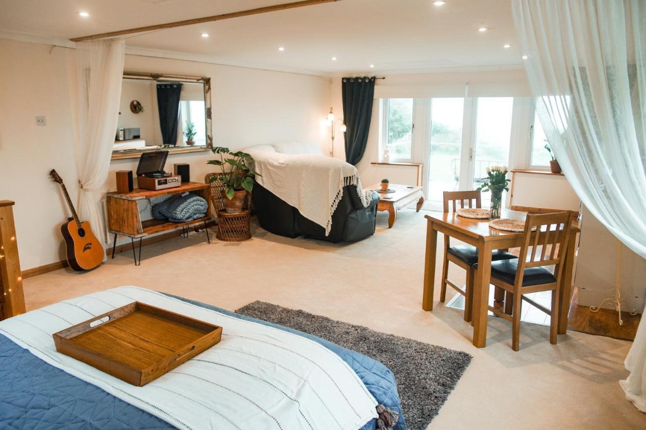 Spacious Sea-View Apt. Overlooking St Ives Bay Gwithian Экстерьер фото