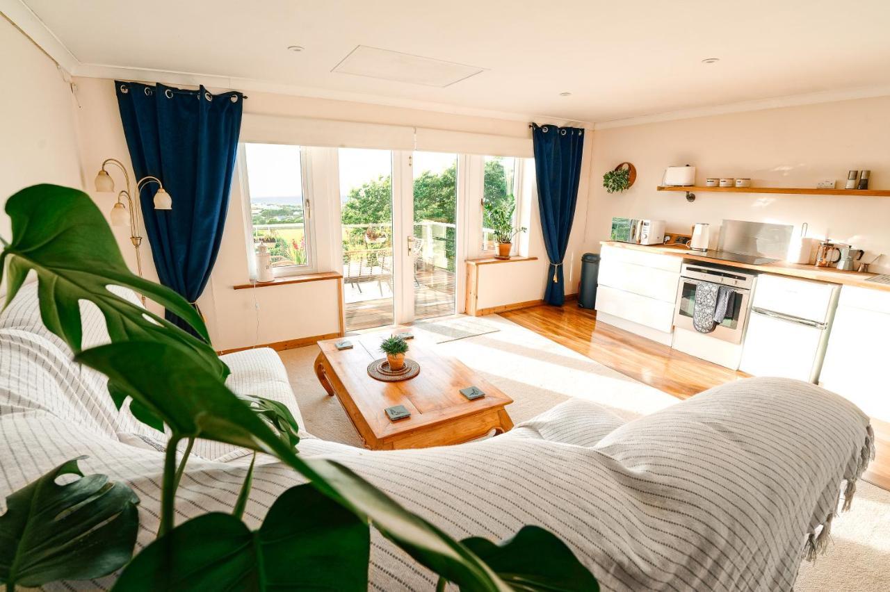 Spacious Sea-View Apt. Overlooking St Ives Bay Gwithian Экстерьер фото